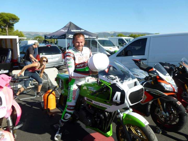 Contrôle moto La Crau